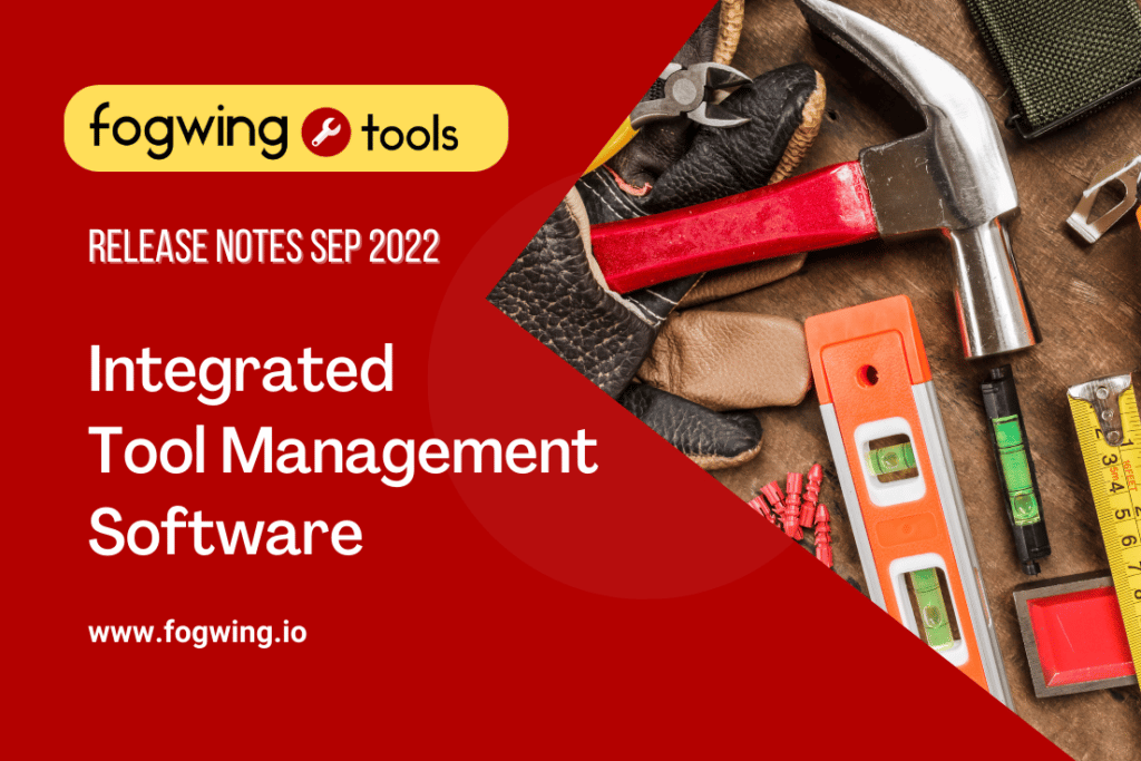 Fogwing Tools Release in September 2022