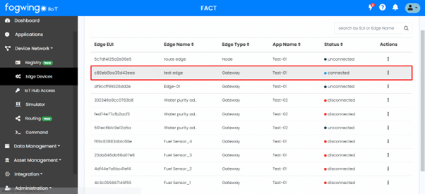 Fogwing IIoT Platform Release Notes February 2023 Simplified Edge Deletion