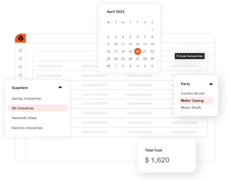 Create PO and Manage Receivables