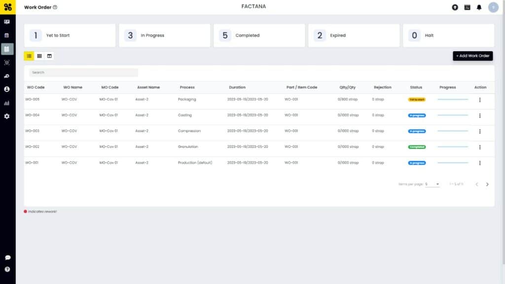 work order management